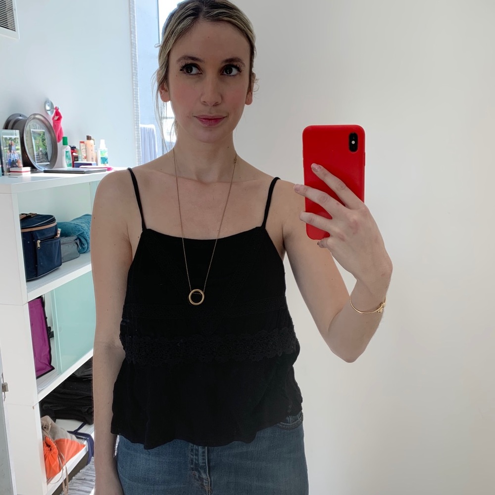 Guess Black Tank
